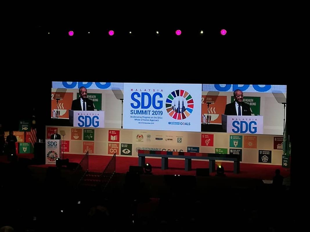 Saya sokong Sustainable Development Goals (SDG)