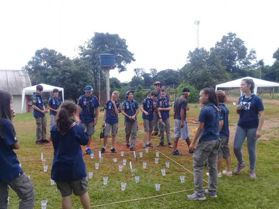 Sou Escoteiro, sou cidadão, sou mensageiro da paz.