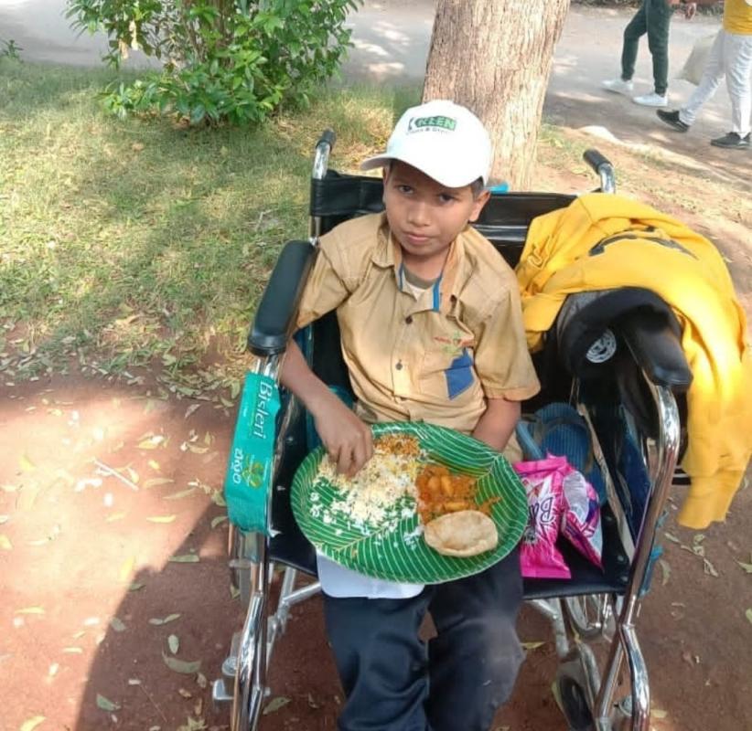 A day with the Specially Abled Children