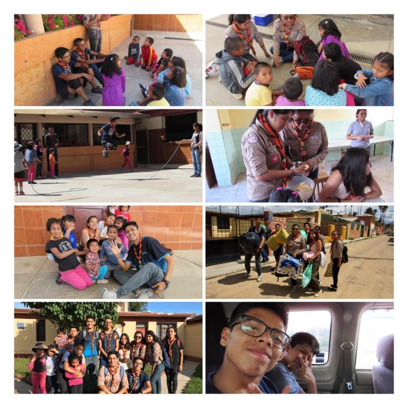 Tarde de Escultismo en un Orfanato de Arani