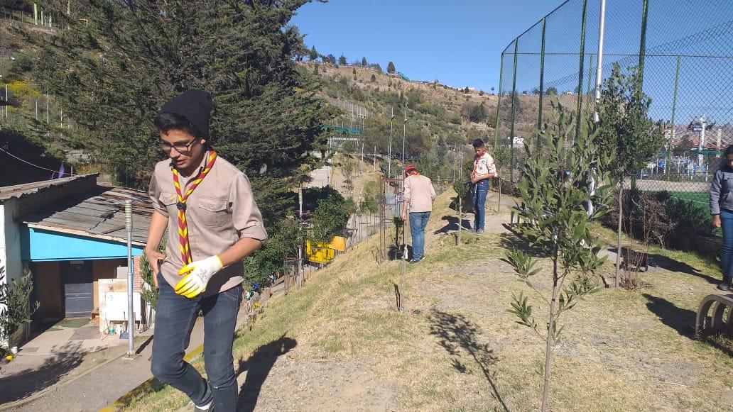 Limpieza del Distrito Scout la Paz