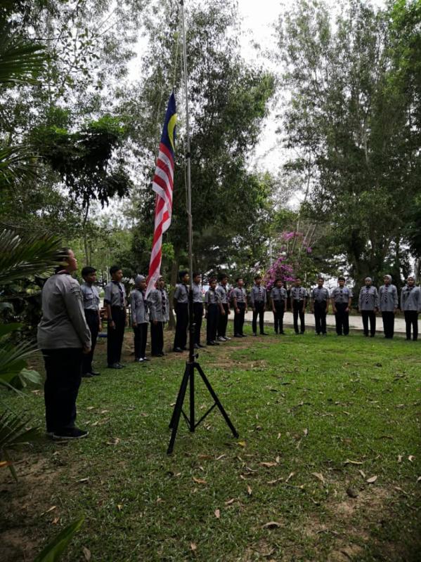 45 Pengakap SM Sains Labuan Lulus Perkhemahan Ujian Lencana Kemajuan.