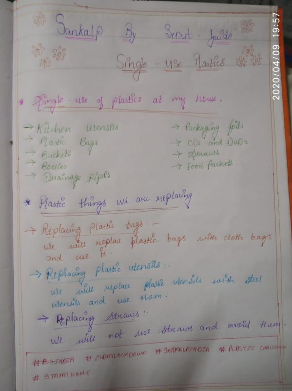 Sankalp - Single Use Plastic