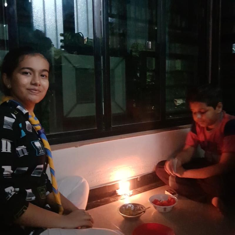 Sankalp - #Dinner in the dark