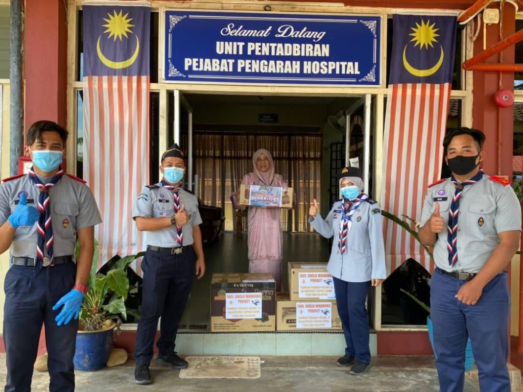 PROJEK FACE SHIELD UNTUK FRONTLINERS