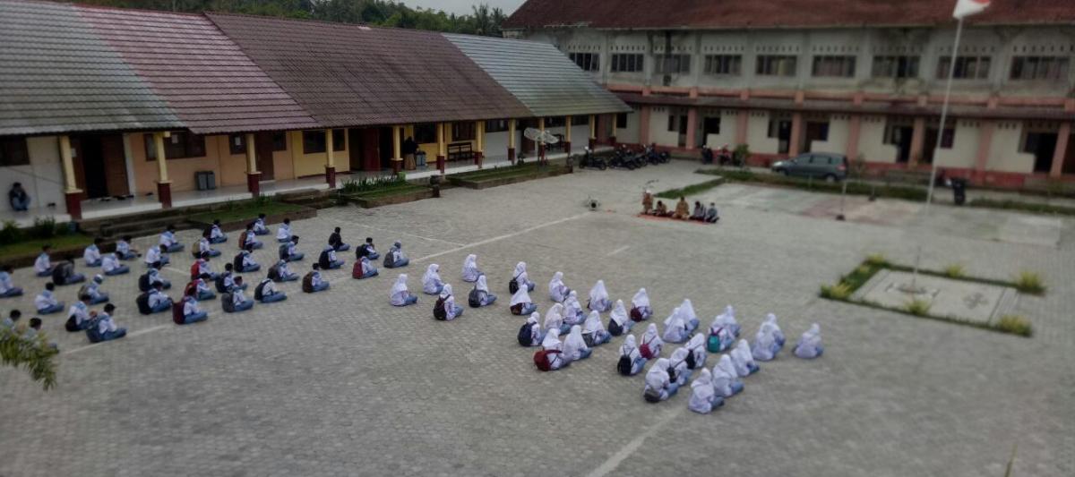 SIMULASI TATAP MUKA PASCA COVID 19 SMKN 1 KOTARAJA