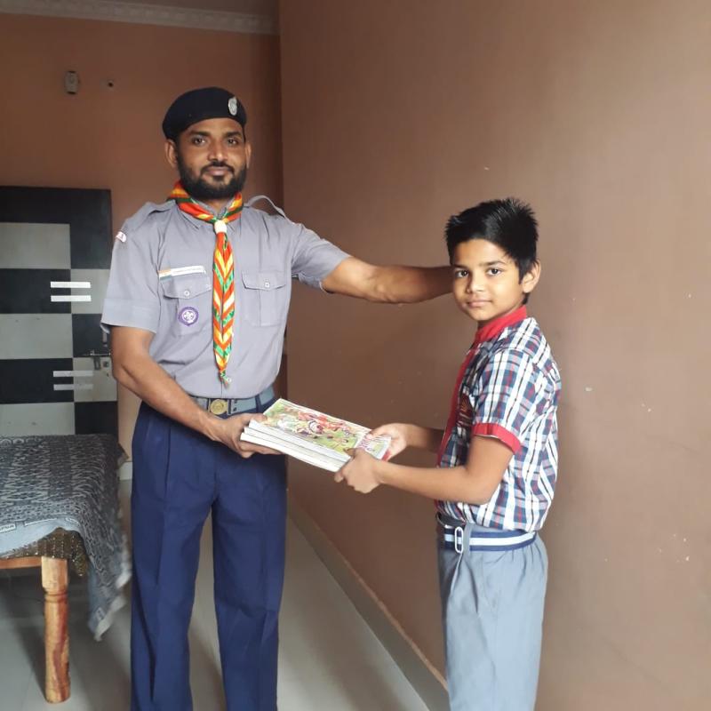 PLANT A TREE, BOOKS FOR ALL(K V SHEOPUR)