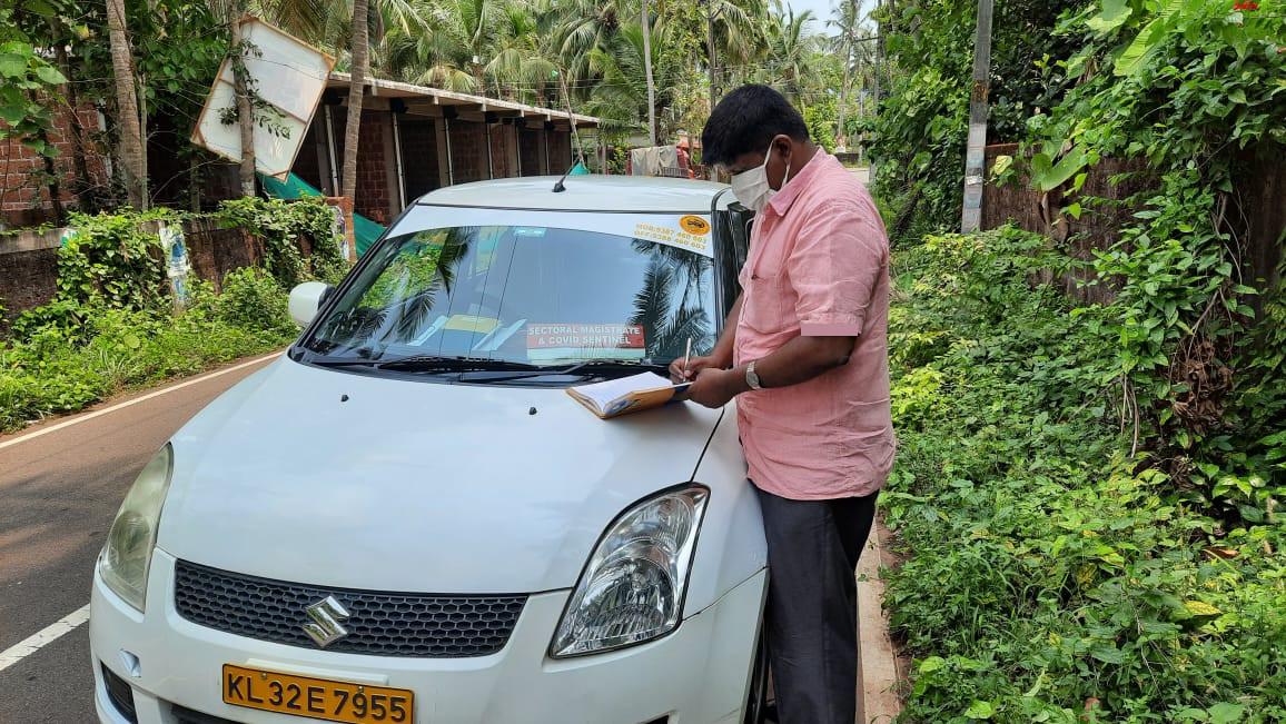 Corona Warrior - Served as the Sectoral Magistrate enforcing Covid Protocol in the community