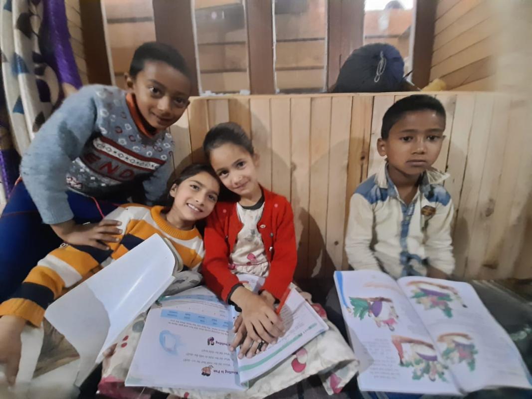 Helping children of my locality in their studies During lockdown 