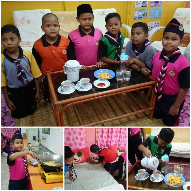 Membuat Lencana Pengurus Rumah