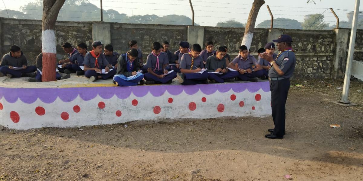 Writing Peace Message