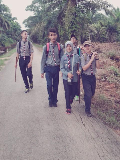 Ekspedisi Berjalan Kaki Ujian Lencana Ekspedisi