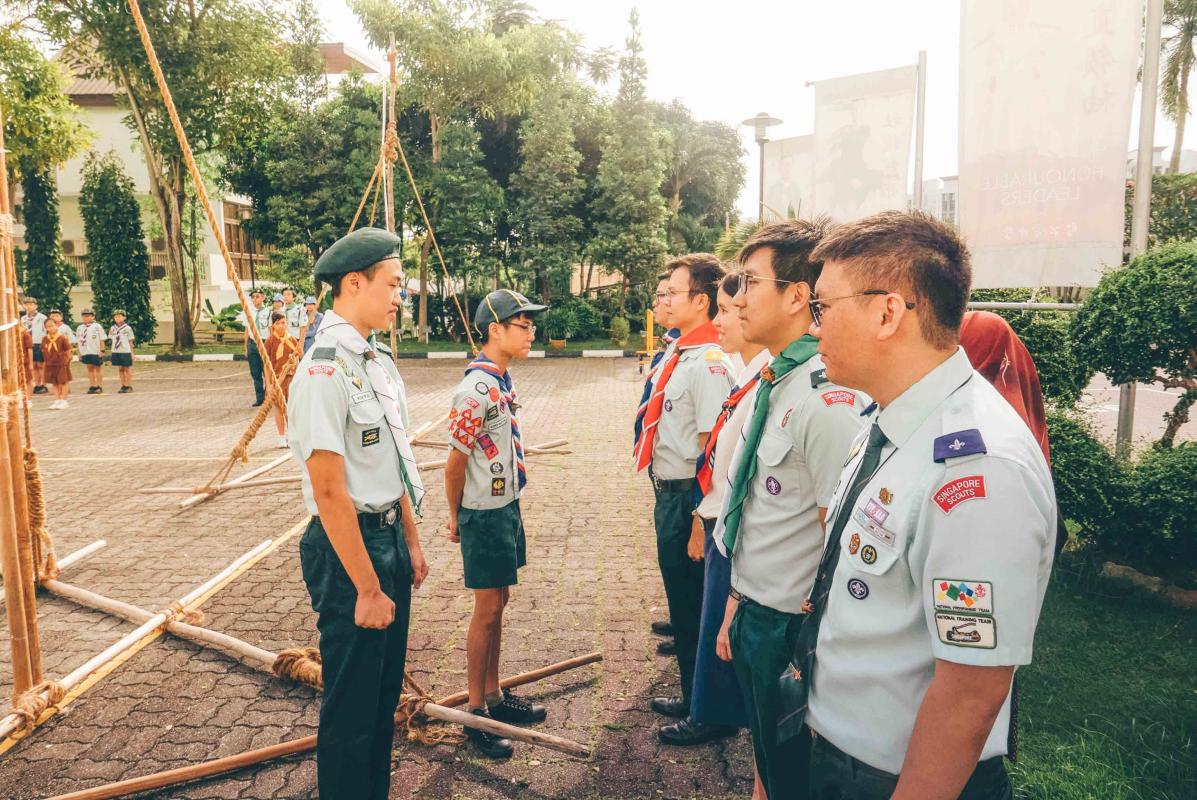 Moulding the future batch of Scout Leader : Camp Tharros and Camp Ethos (MoP for Leaders)
