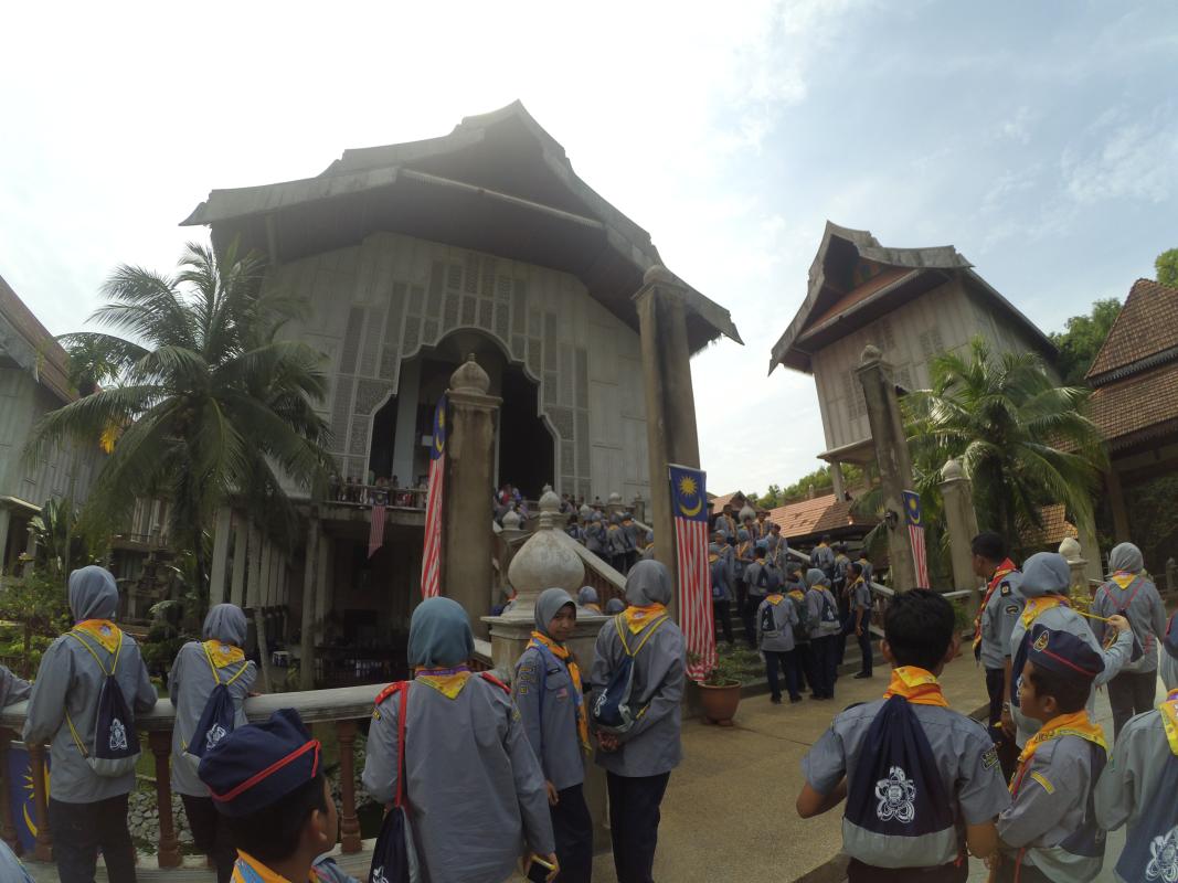 Menyertai jambori pengakap asean di terengganu 2016