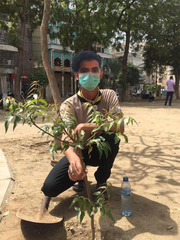 Isna Asheri Scout's One Scout One Tree Project ~ 2nd Plantation Drive