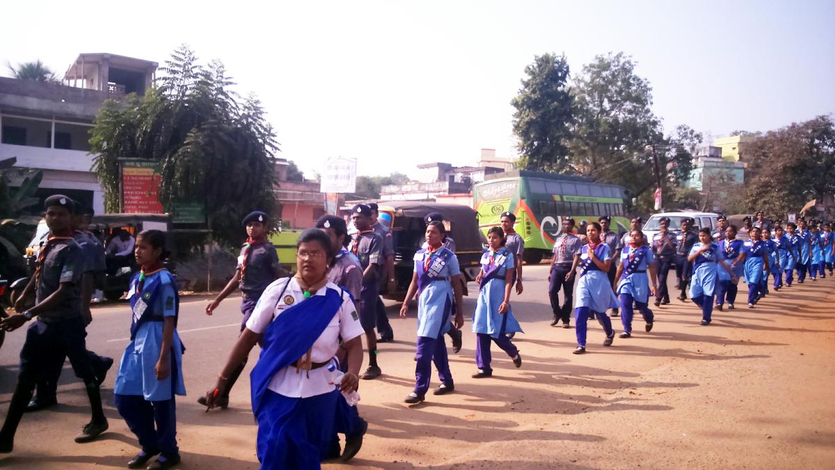 Awareness rally on road safety