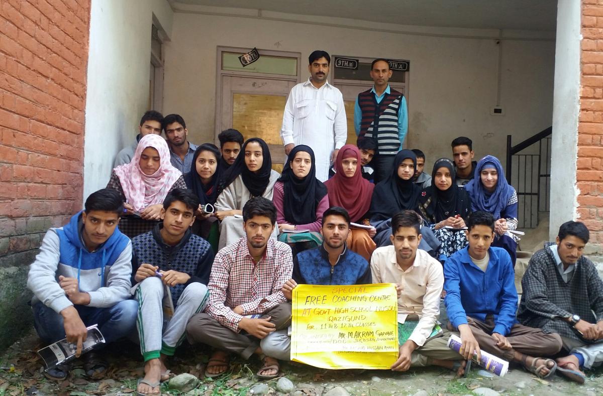 Free Coaching during Kashmir  Unrest 2016