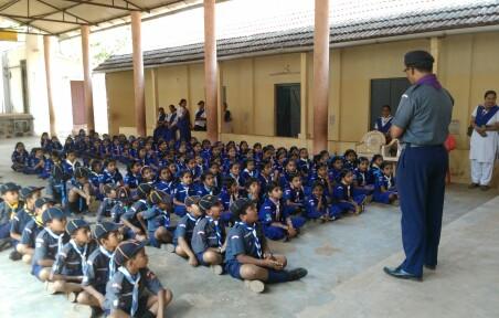 service at cub bul bul testing camp