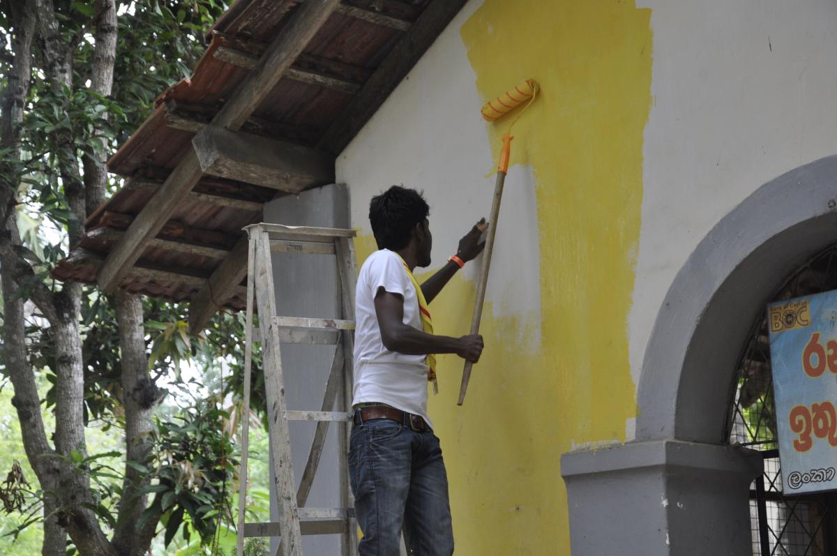 Community Development Project @ Colombo Centenary Jamboree 2014
