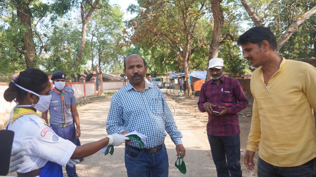 Awareness creating on COVID19 at Udarama village of Bargaon Block, Sundargarh