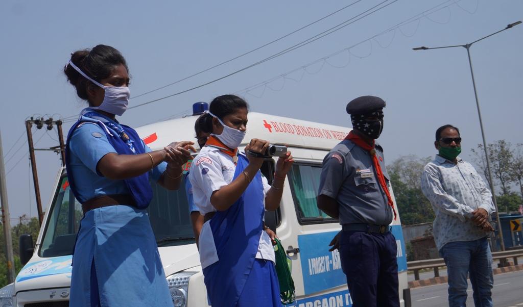 Hand wash demonstration at Chalnamunda village of Bargaon Block
