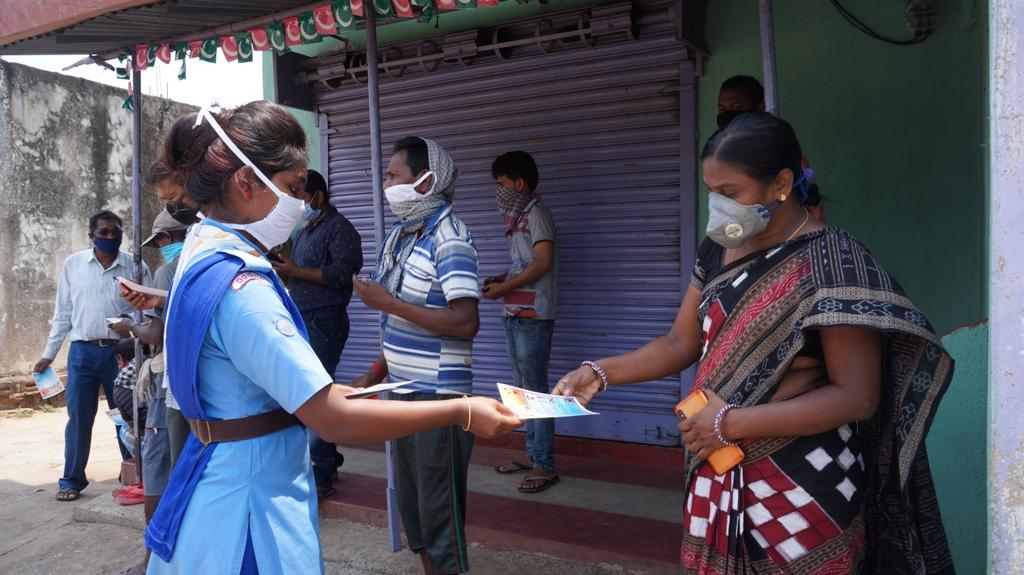 Awareness campaign at Rampur village of Balisankara Block