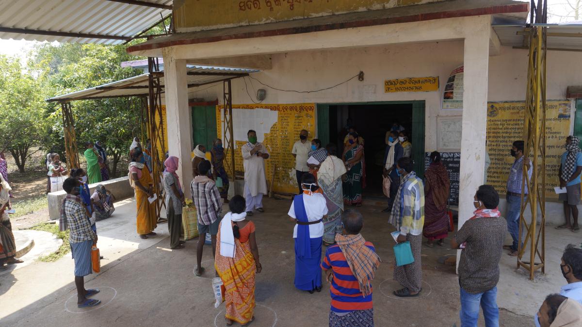 Awareness campaign at Salepali village of Sadar, Sundargarh Block