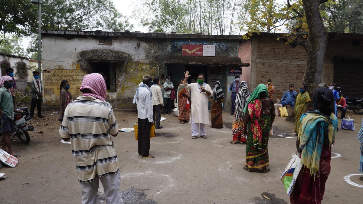 Awareness Campaign at Chhatenpali village of Lephripara Block