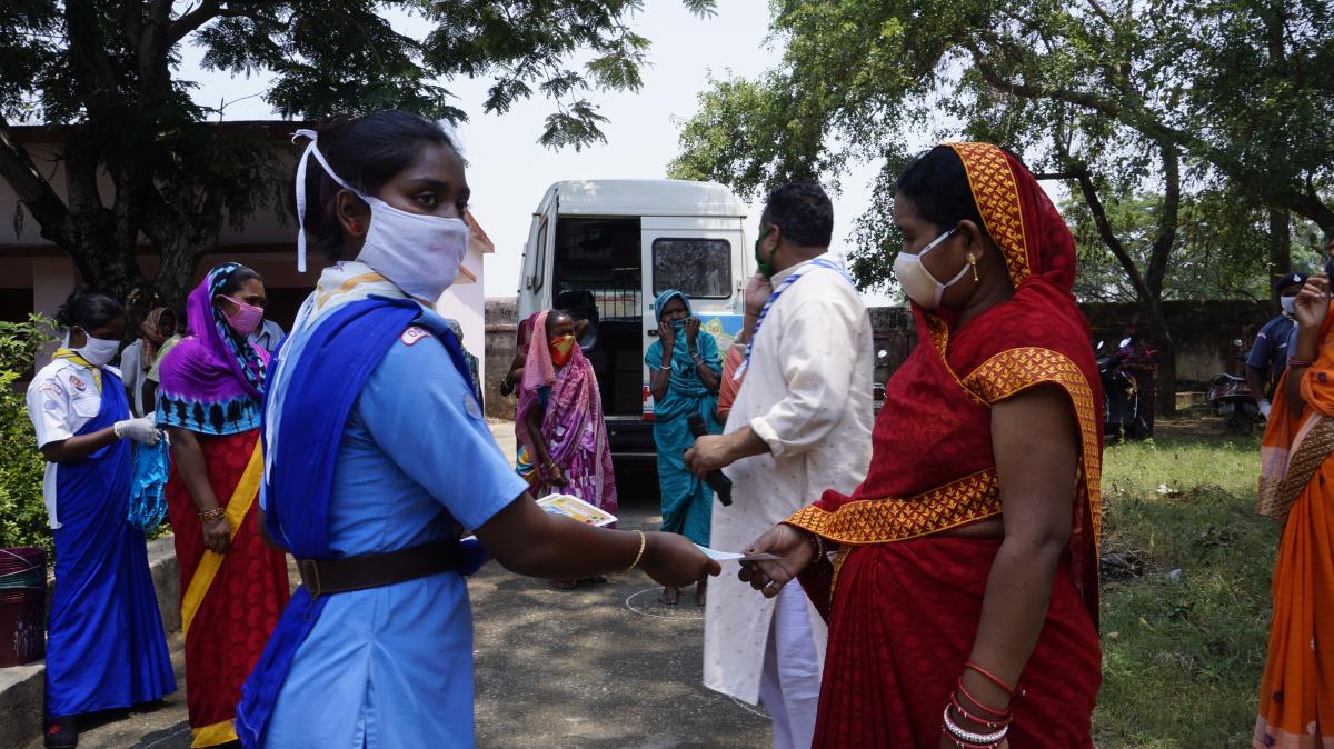 Awareness campaign at Sargipali Village of Lephripara Block