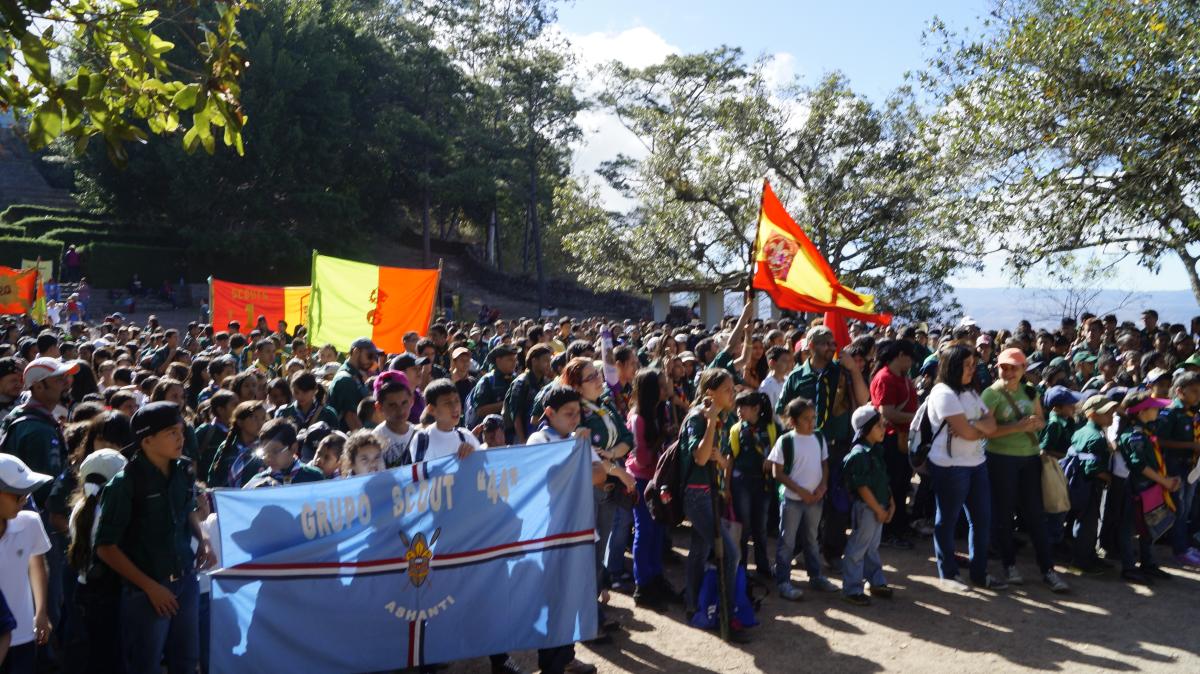 Cierre Semana Scout 2015, Scouts de Honduras 