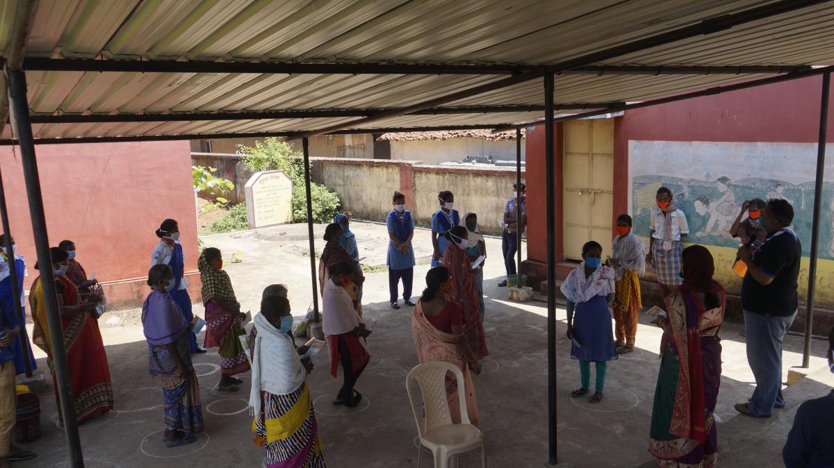 Awareness campaign at Tasladihi village of Tangarpali Block