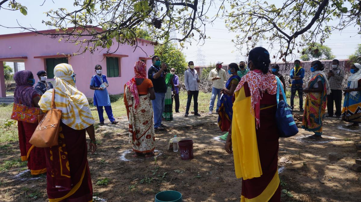 Awareness campaign at Mahulpali village of Tangarpali Block