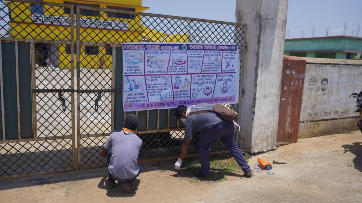 Awareness campaign at Kiripsira village of Tangarpali Block