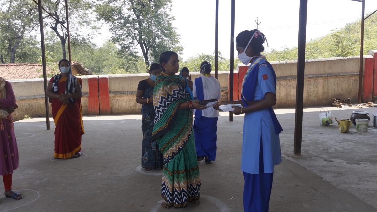 Awareness campaign at Tangarpali village