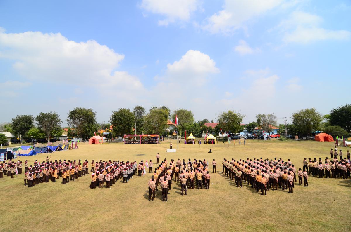 Wirakarya 2015 Gerakan Pramuka Kwartir Cabang Gresik Jawa Timur Indonesia