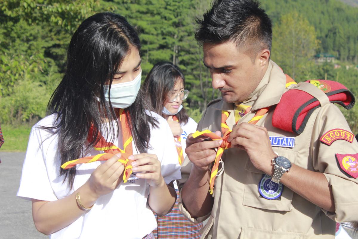 Youth Volunteers taking forward Climate Action for Peace