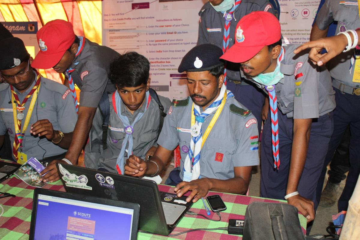 Give some support towards MOP during 17th national jamboree