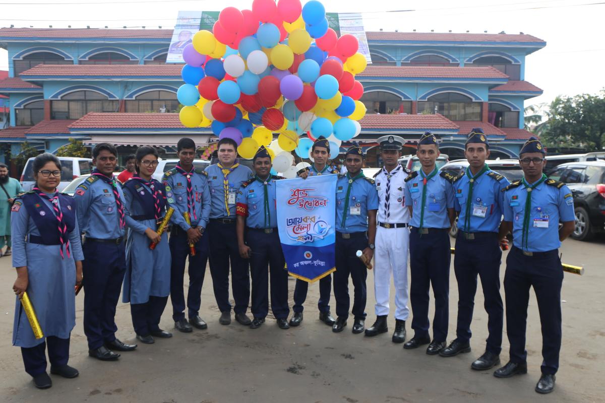 ROVER SCOUT'S SERVICE AT TAX FAIR 2019
