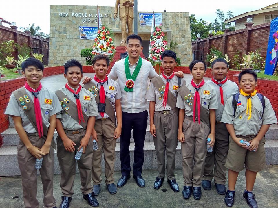 Scouts at Ablan Day
