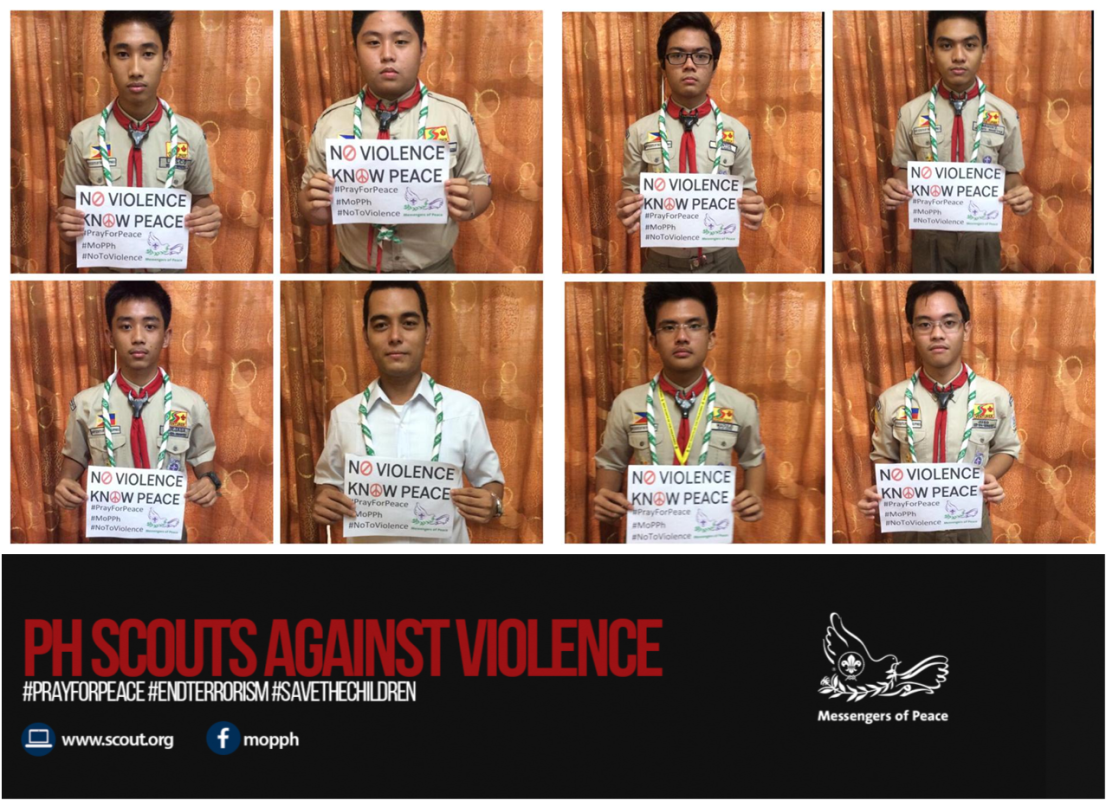 [DAY 5] PH SCOUTS AGAINST VIOLENCE: Social Media Awareness Campaign