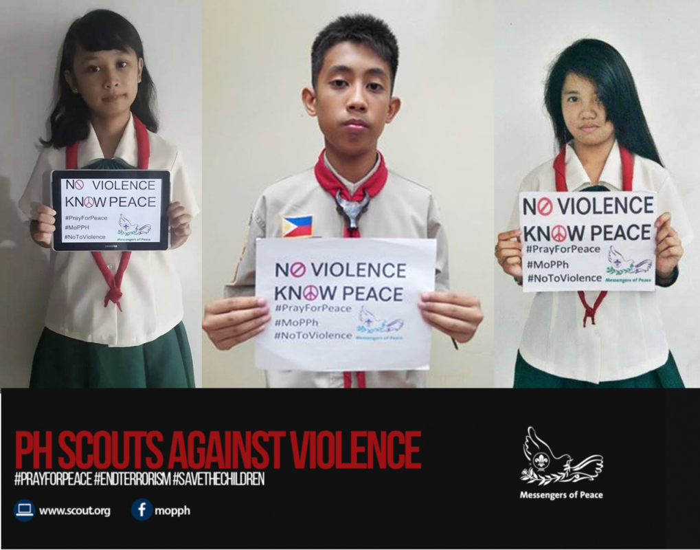 [DAY 7] PH SCOUTS AGAINST VIOLENCE: Social Media Awareness Campaign