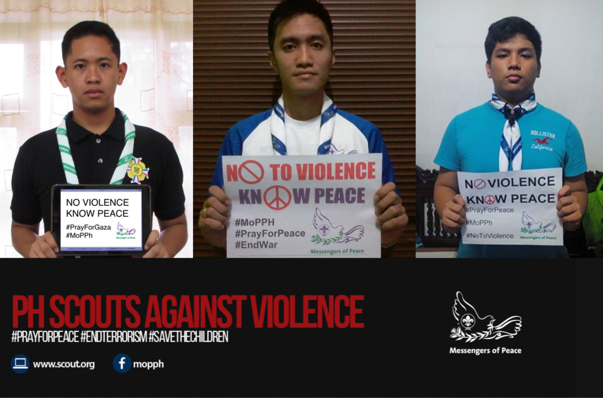 [DAY 8] PH SCOUTS AGAINST VIOLENCE: Social Media Awareness Campaign