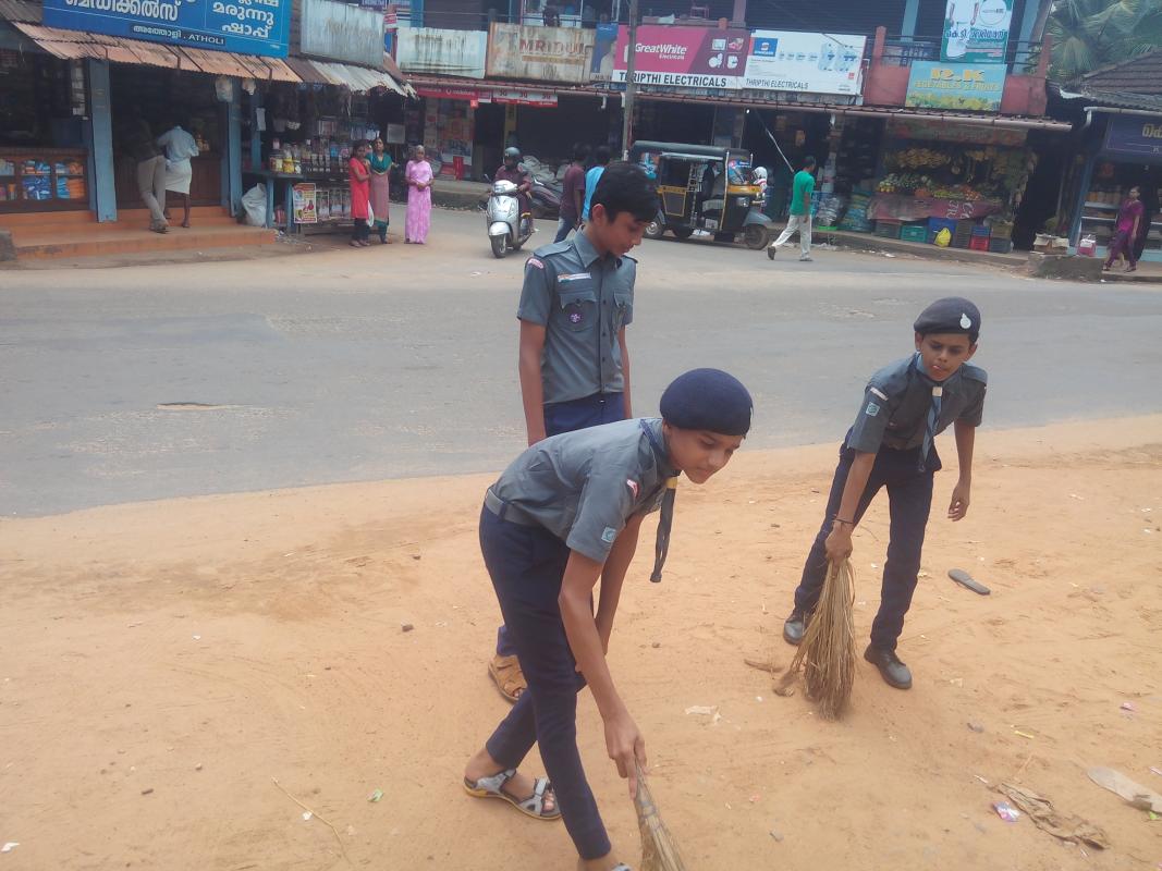 Road cleaning