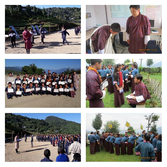 Advancement Badge Awarding Ceremony