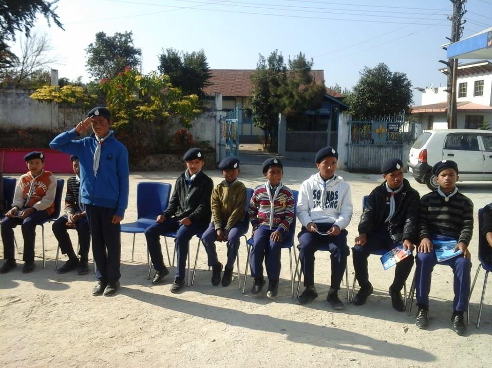 Trained to be the messenger of peace