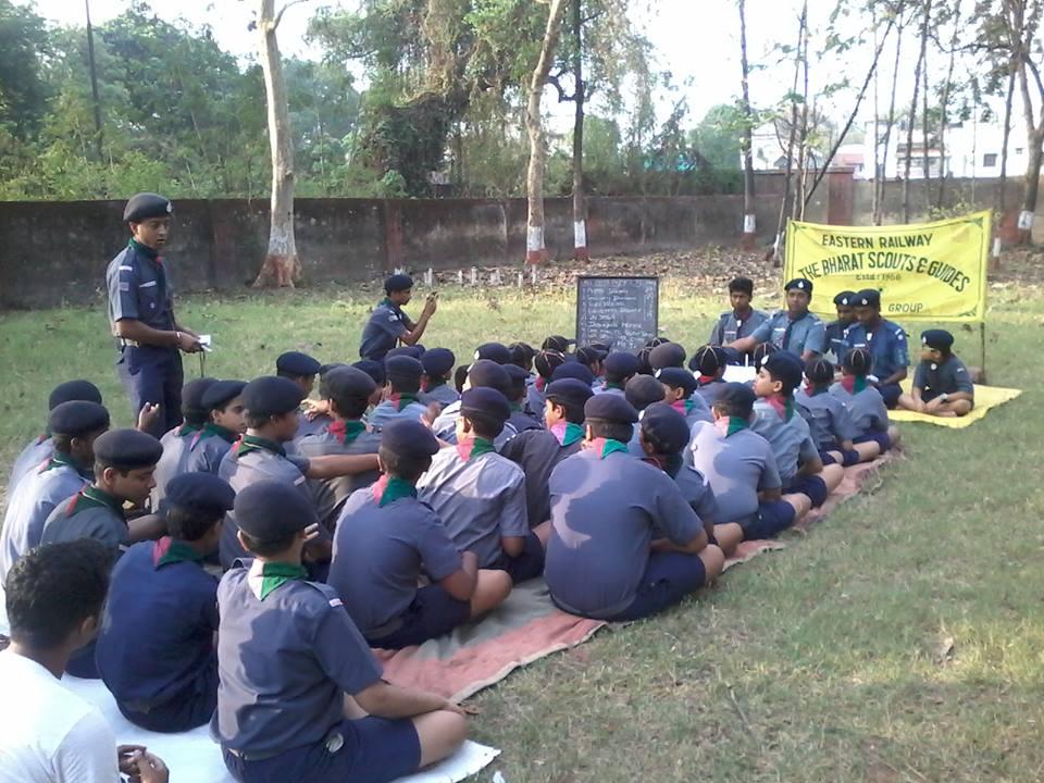 Over night training camp at District Training park Aansol