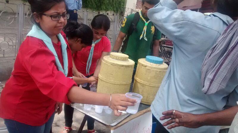 Water Distribution Camp