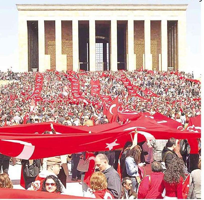 TRIBUTE  TO FOUNDER OF REPUBLİC OF TURKEY on 60th anniversary of  the event when he  rested in peace in Moseleum ANITKABIR ın Ankara 