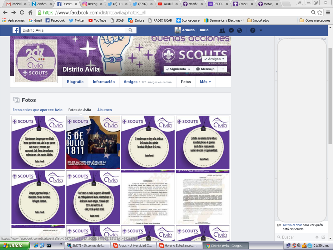 Campaña de valores en redes sociales