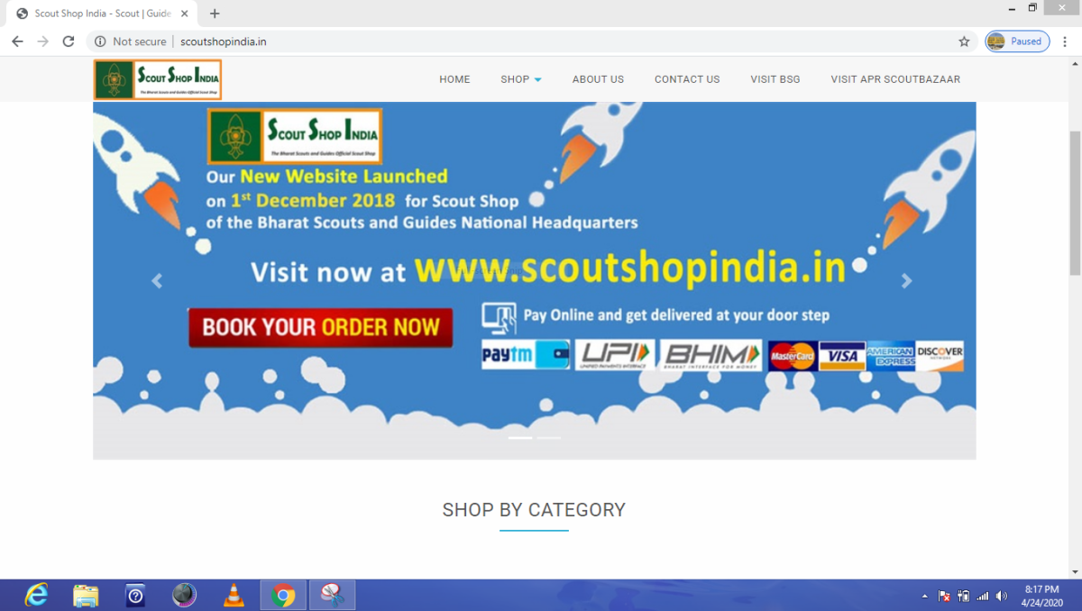  Project SANKALP 

[D] Digital Scouting Guiding .

Challenge 1 – BSGWebsite